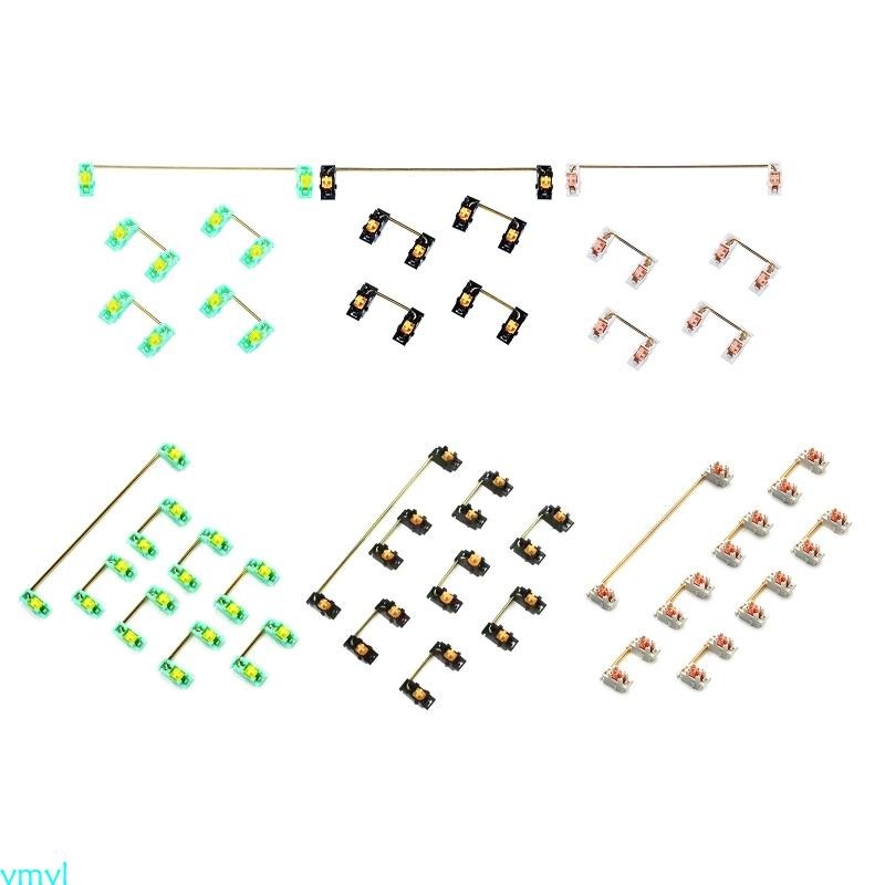 Ymyl 板裝穩定器適用於 60 64 84 87 96 104 機械鍵盤櫻桃 OEM