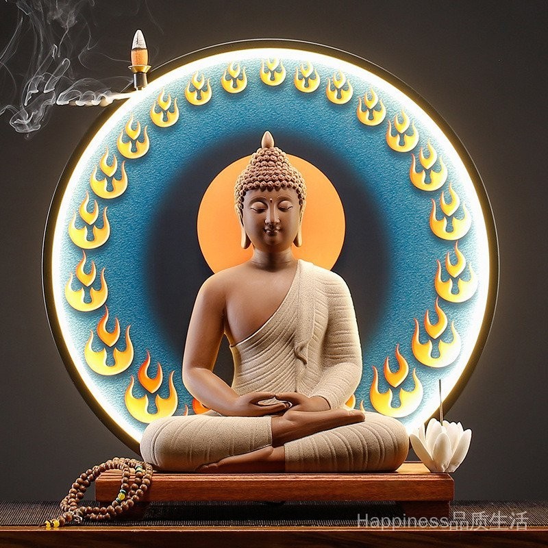 ✨24小時出貨✨釋迦摩尼佛像擺件陶瓷東南亞佛像阿彌陀佛藥師佛菩提如來佛像