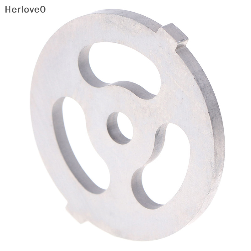 Herlove 大號 3 孔絞肉機盤網絞肉機零件肉孔板 TW