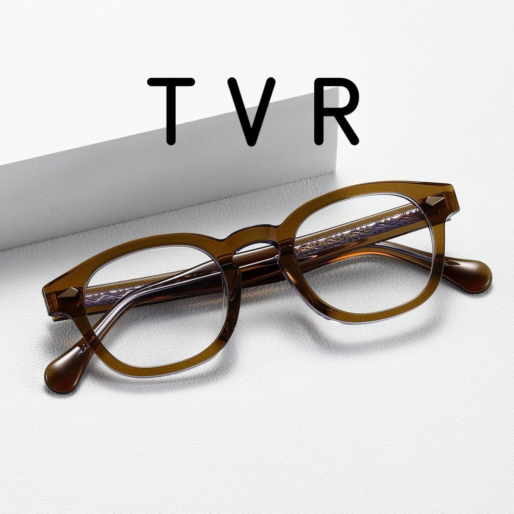 【Ti鈦眼鏡】A天為爾TVR日本手工新品LEMTOSH同款板材眼鏡框純鈦眼鏡ARNEL小款