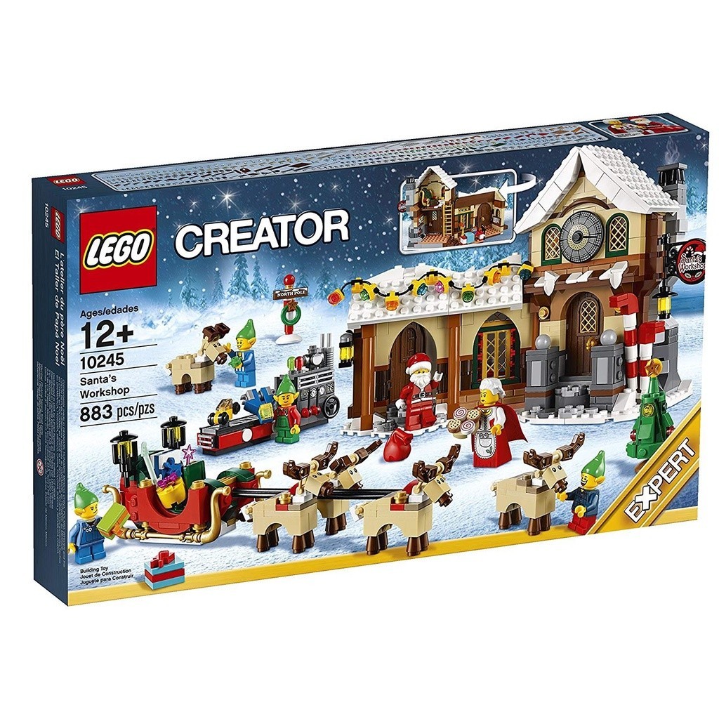 請先看內文 LEGO 樂高 10245 創意系列 聖誕老人工作室 Santa's Workshop聖誕節 耶誕節