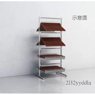 附發票🎐曬衣架 吊衣架 掛衣架 曬衣桿 服裝店鋪收納整理神器放衣架 的架 褲夾衣架 通用男女童裝衣撐架子