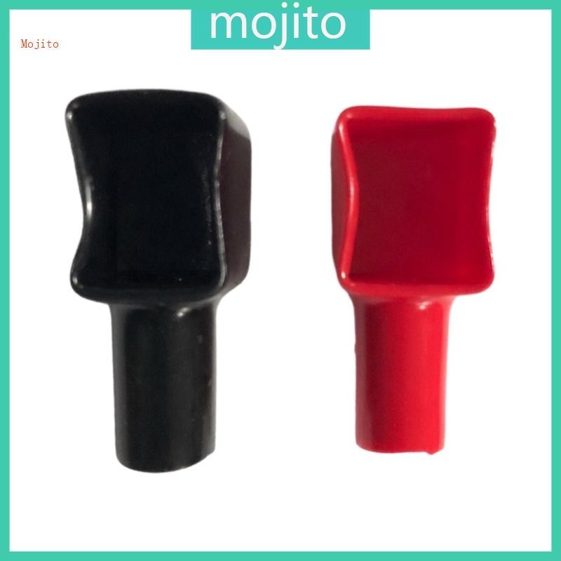Mojito 2x 汽車電池端子線連接器蓋負極正極端子蓋保護器更換電池絕緣
