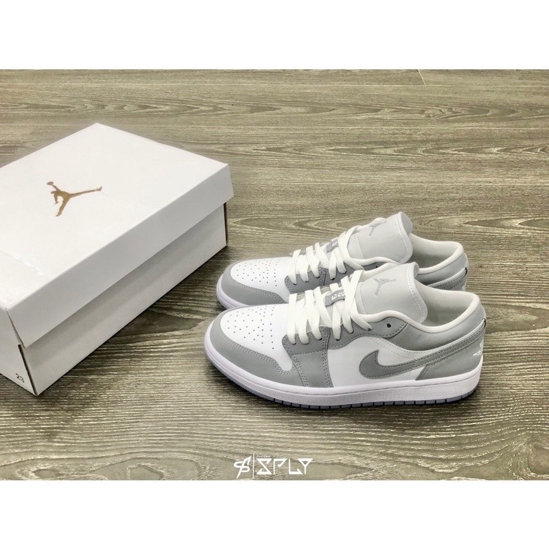 實圖拍攝 Nike Air Jordan 1 Low 灰白 小Dior 迪奧  灰色 低幫 aj1 DC0774-105