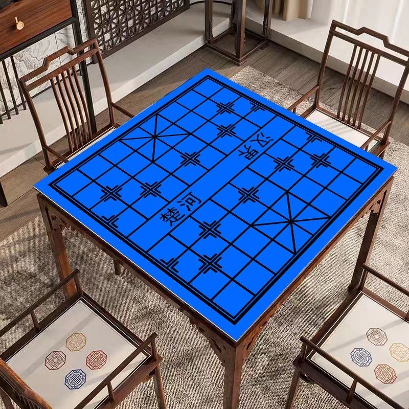 【新款桌布】加厚象棋墊消音象棋檯布正方形家用麻將桌墊可訂製