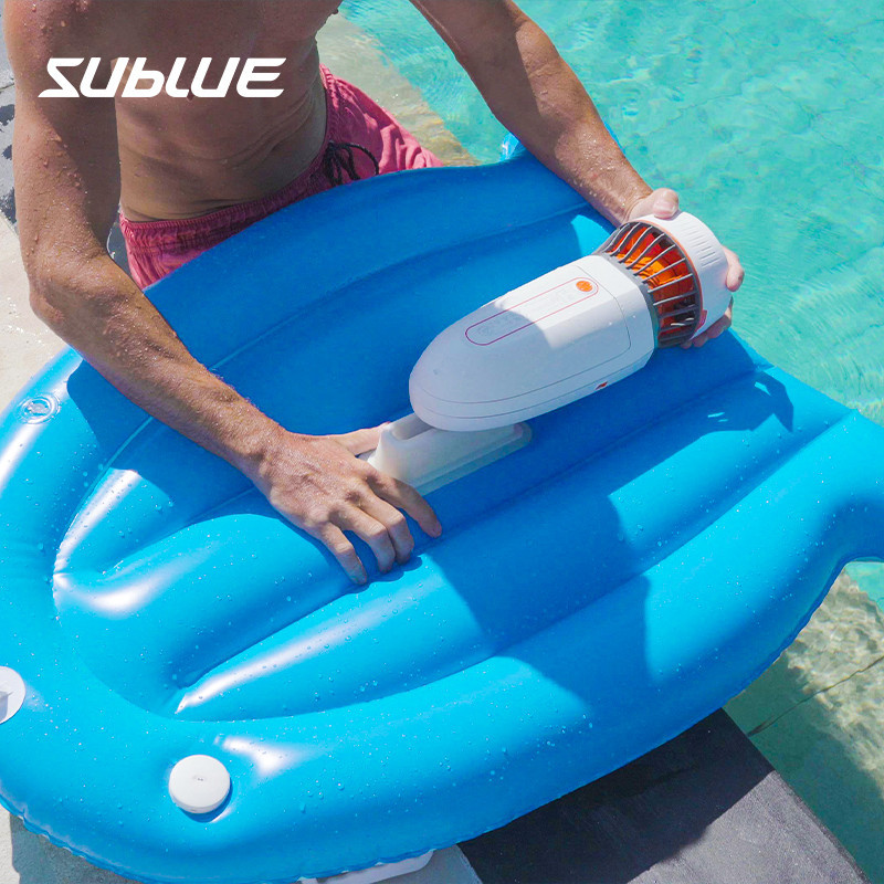 充氣浮板水上動力衝浪滑板游泳助力推進器成人兒童 衝浪板 出行板 立槳 衝浪板 釣魚 自由潜水 成人海上滑水板