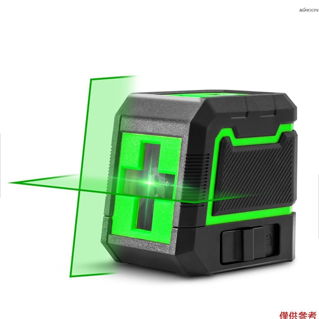 自調平激光水平儀,2 線激光水平儀綠色十字激光束線,用於掛畫和 DIY 應用的對齊激光工具