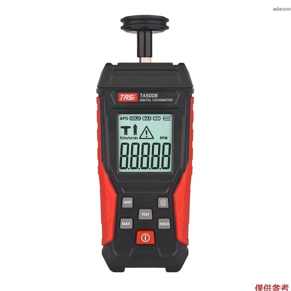 Tasi 數字轉速表接觸式迷你 RPM 測試儀儀表 LCD 顯示手持式數字光電轉速表用於電機輪車床汽車製作