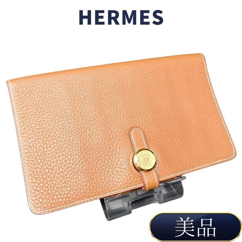 HERMES 愛馬仕 包 DOGON Profil mm 棕色 皮革 mercari 日本直送 二手
