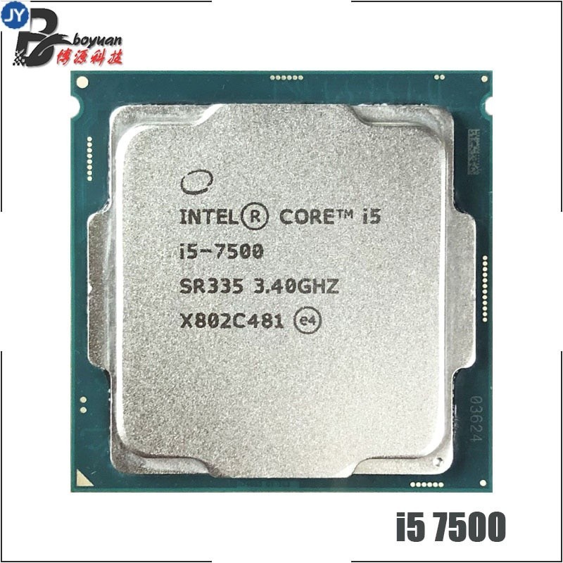 英特爾 Intel Core i5-7500 i5 7500 3.4 GHz 四核四線程 CPU 處理器 6M 65W