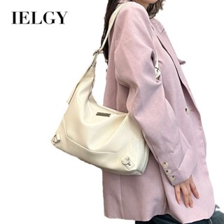 IELGY 女士托特包 百搭時尚通勤大容量高階軟皮單肩斜揹包
