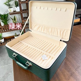 ✨新品特價/免運促銷#高檔手鐲收納盒 翡翠玉鐲收納盒 戒指收納盒 珠寶收納盒 手串收納盒 首飾收納盒 皮質手提箱