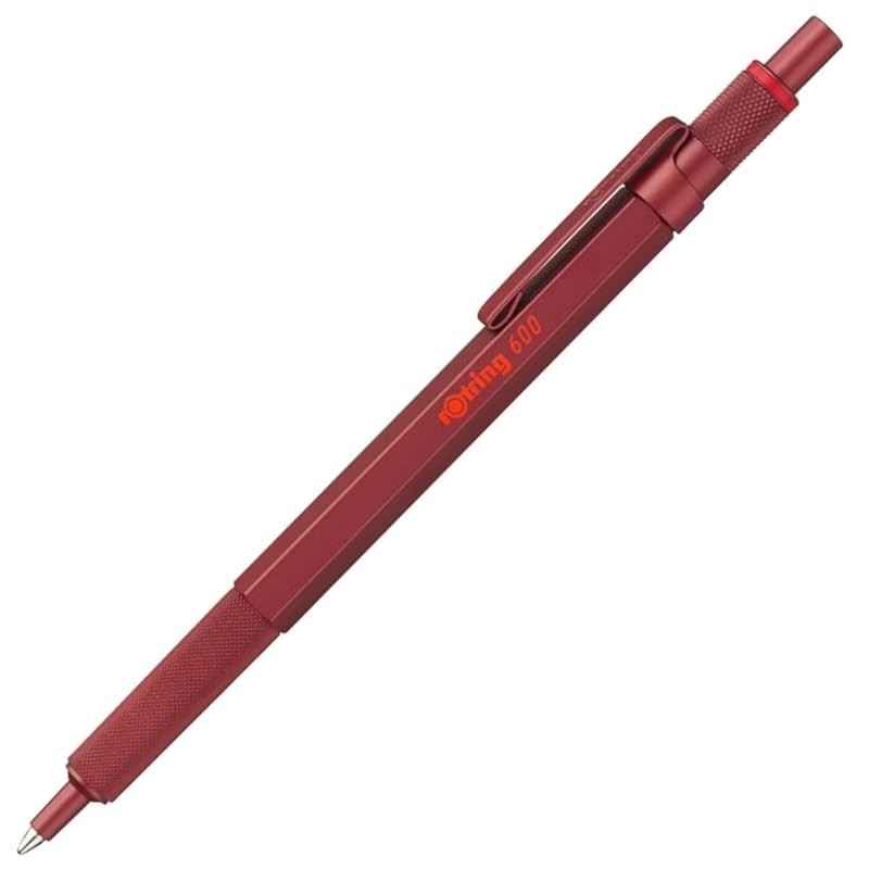 羅特林鋼珠筆 油性 馬達紅 600 2114261 rOtring自動鉛筆 高級文具 筆記用品 德國製圖紙筆 專業用鋼珠