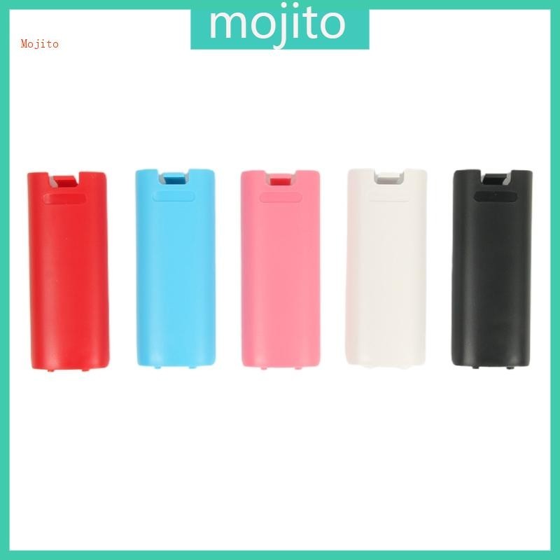Mojito For Wii 遙控器電池蓋更換電池蓋 Wii 遙控器遊戲手柄配件外殼
