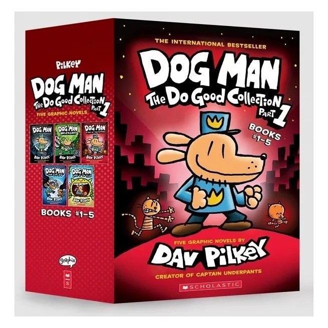 Dog Man 1-5集套書 (5冊合售)/Dav Pilkey eslite誠品