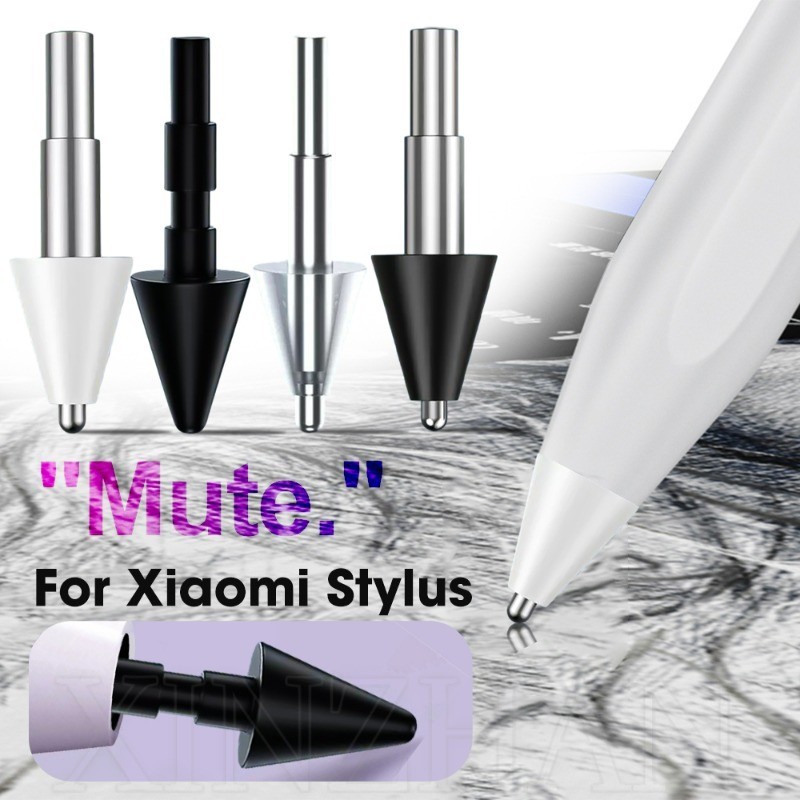 XIAOMI 1 耐磨高靈敏度靜音 - 書寫繪圖板筆尖 - 兼容小米靈感觸控筆 - 智能觸控筆筆尖 - 替換備用觸控筆尖