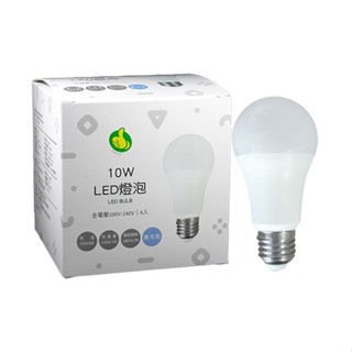 大拇指 LED燈泡10W-晝光色-4入(10W/FPLB-10DC)[大買家]