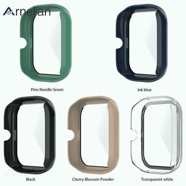 Arnelian 屏幕保護膜手錶殼防震外殼保護套兼容華米 Amazfit Bip U Bip U Pro Pop Pop