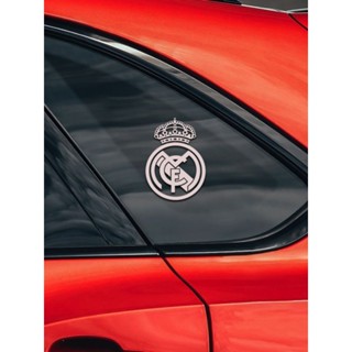 皇家馬德里Real Madrid CF車貼汽車貼紙皇馬足球隊汽車劃痕金屬貼