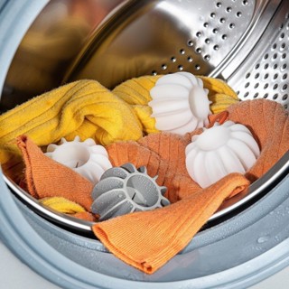 【台灣熱賣】洗衣球 去污防纏繞滾筒洗衣機專用防止衣服打結神器 清潔魔力洗護球