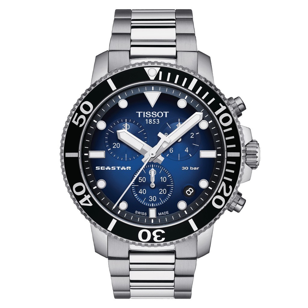 TISSOT 天梭 Seastar 1000 計時碼表 (T1204171104101)