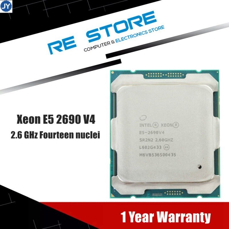 【現貨】英特爾至強 E5 2690 V4 2.6GHz 十四核 35m 135W 14nm LGA 2011-3 CPU