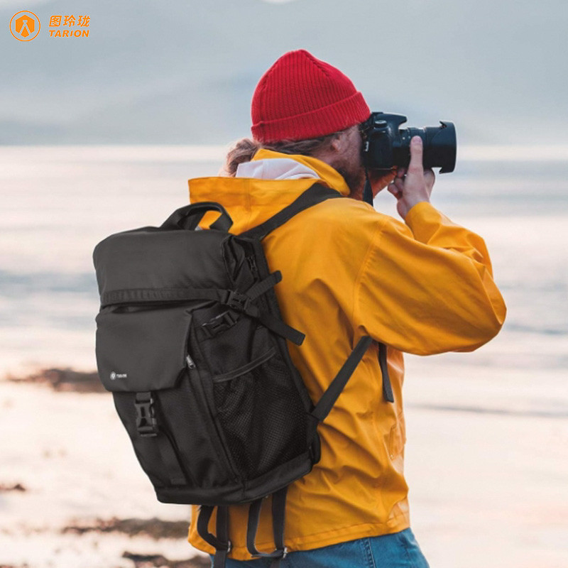 【需宅配】相機包 攝影包 TARION 圖玲瓏攝影包雙肩單眼相機包專業大容量背包防水器材收納數位包戶外旅行多功能防盜後背