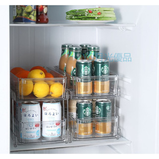 🌜新品🌛冰箱置物架 化妝品收納盒 多功能多層分格化妝品收納盒 雜物置物架 大容量桌麵百貨傢俱廚房架收納盒 桌麵收納盒
