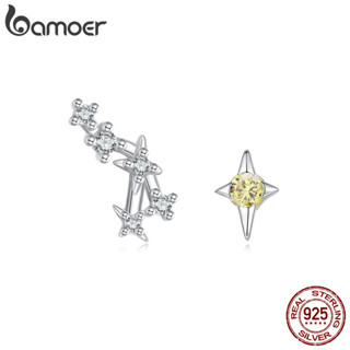 Bamoer 925 純銀耳環 Leo Design 女士珠寶禮品