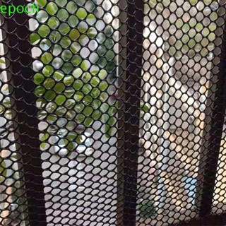 Epoch陽台防護網小孔不褪色花園圍欄網耐用無毒5mm黑色兒童防摔網樓梯