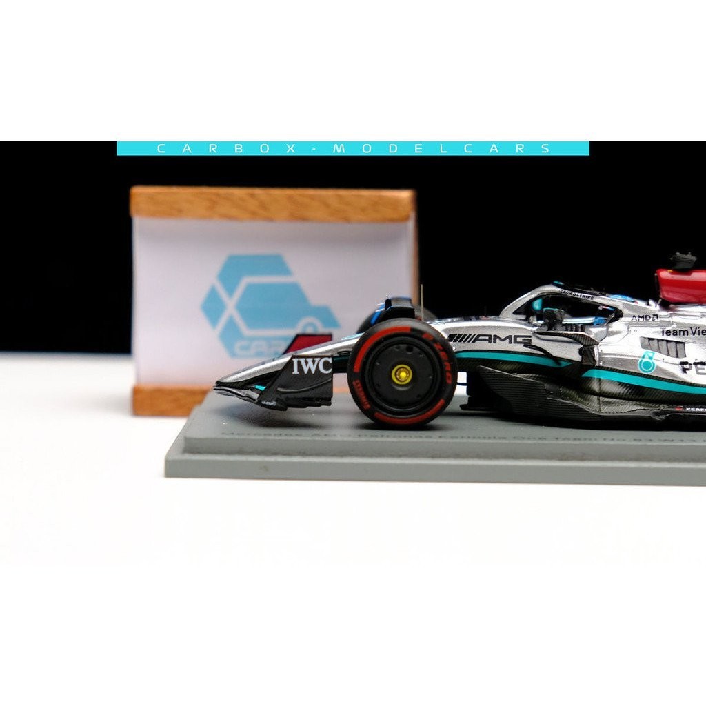 【品質保證】[CarBox] F1賽車模型Spark 1:43 拉塞爾2022巴西首勝梅賽德斯W13 JABJ