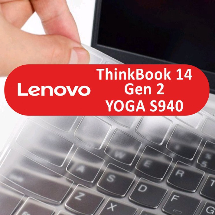 LENOVO 適用於聯想 Thinkbook 14 英寸 2021 Gen 2 YOGA S940 10QT 的鍵盤保護