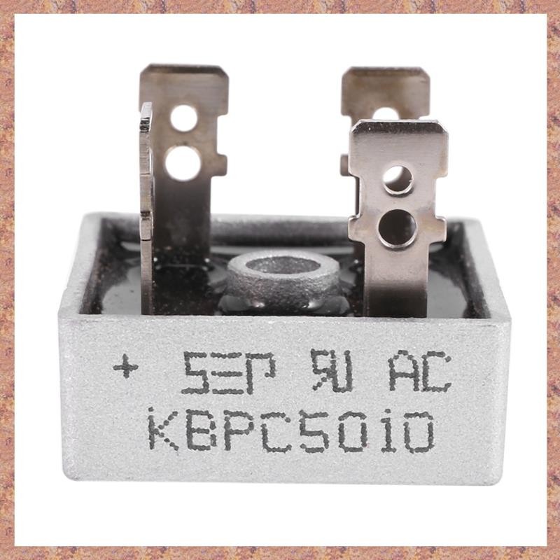 (R E W Y)單相二極管橋式整流器 50A 1000V KBPC5010 全新