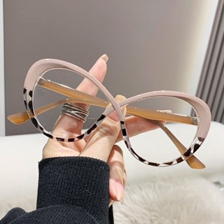防藍光阻擋電腦眼鏡框女士光學眼鏡時尚奢華眼鏡 2024