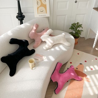 Dreamerhouse 卡通抱枕現代簡約可愛兔子床上靠背腰枕沙發靠墊裝飾床頭靠枕