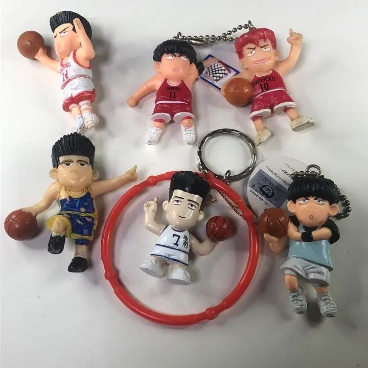 SLAM DUNK 灌籃高手 鑰匙圈 公仔 流川 楓 三井 壽 仙道 彰 組合 mercari 日本直送 二手