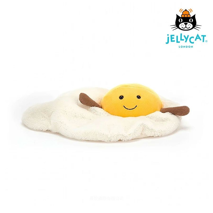 Jellycat趣味荷包蛋 Amuseable Fried Egg/ 27cm eslite誠品