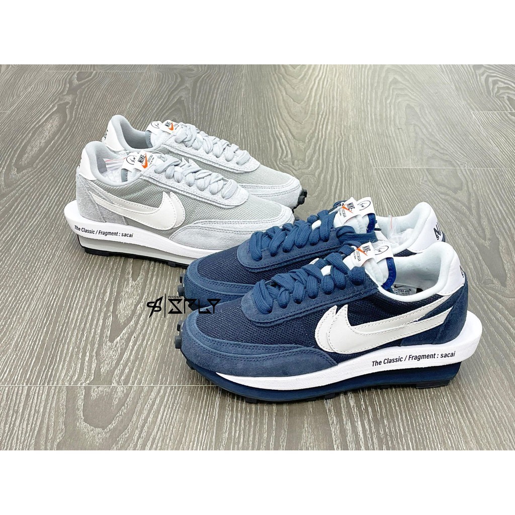 高品質 Fragment x Sacai x Nike 深藍 / 灰白 DH2684-400/001