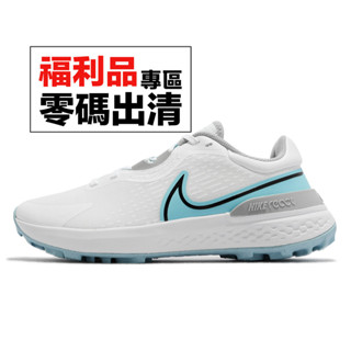 Nike 高爾夫球鞋 Infinity Pro 2 Wide 白 藍 寬楦 男鞋 高球 零碼福利品【ACS】