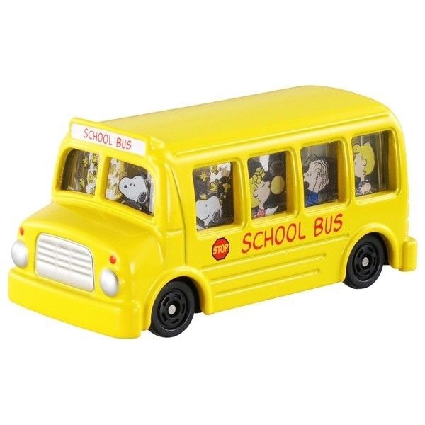 【現貨】TOMY多美卡154 史努比校車巴士 Dream夢想 夢之卡合金車模玩具 1:48