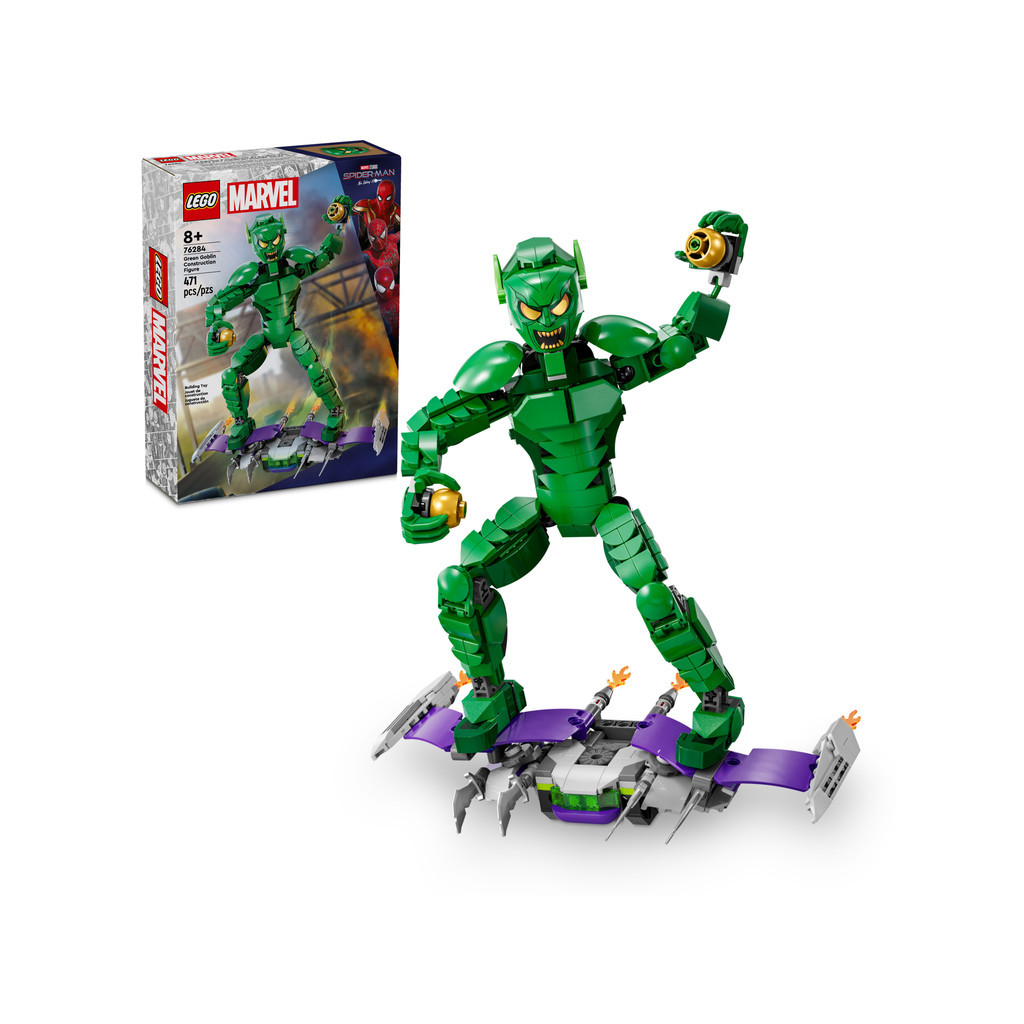 &lt;屏東自遊玩&gt; 樂高 LEGO 76284 漫威系列 綠惡魔 Green Goblin Construction Fig