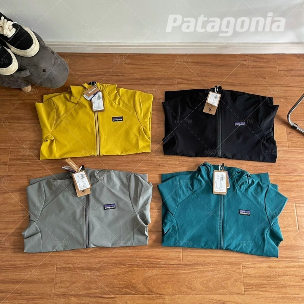 patagonia戶外休閒運動連帽軟殼衝鋒衣拉鍊外套夾克【4-7天收貨】