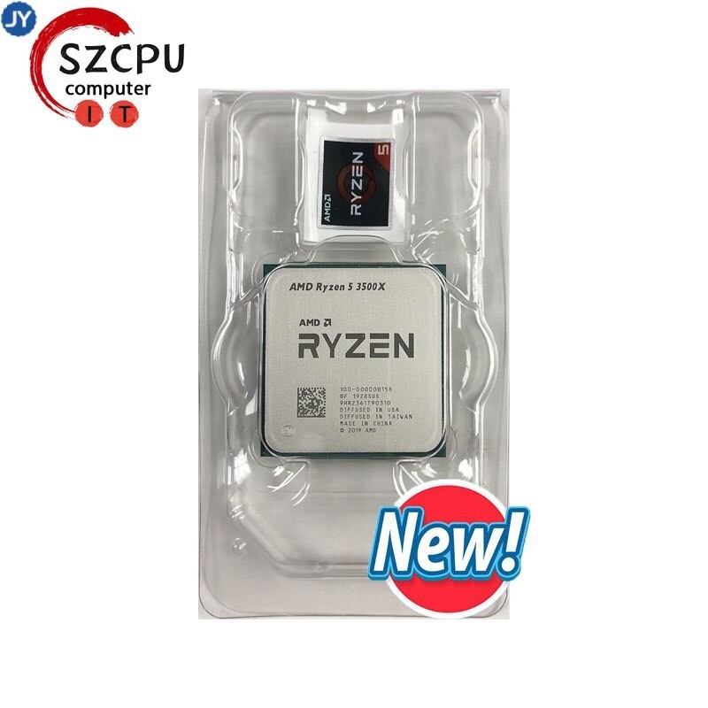 【現貨】amd Ryzen 5 3500x 新 R5 3500x 3.6 GHz 6 核六線程 CPU 處理器 7nm
