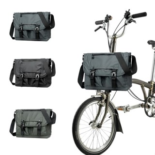Litepro 自行車包防水大容量斜挎揹包超輕便攜自行車頭包適用於 Brompton 包