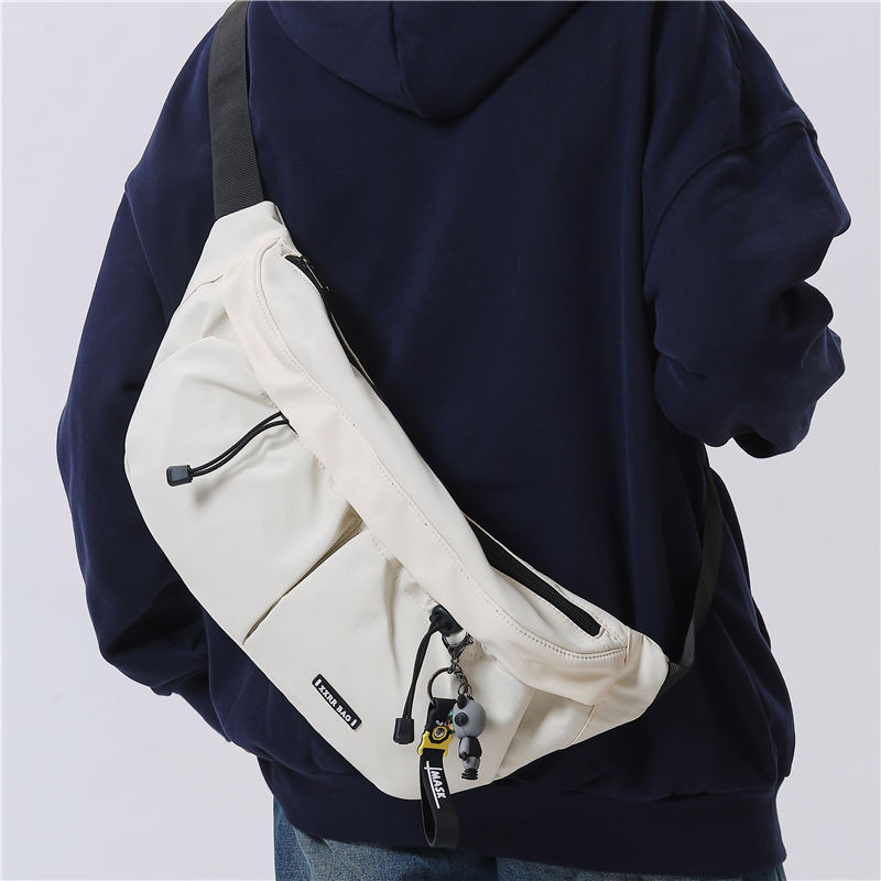 【Porter】日系ins手提運動大容量胸包簡約百搭男士斜背包休閒學生新款腰包