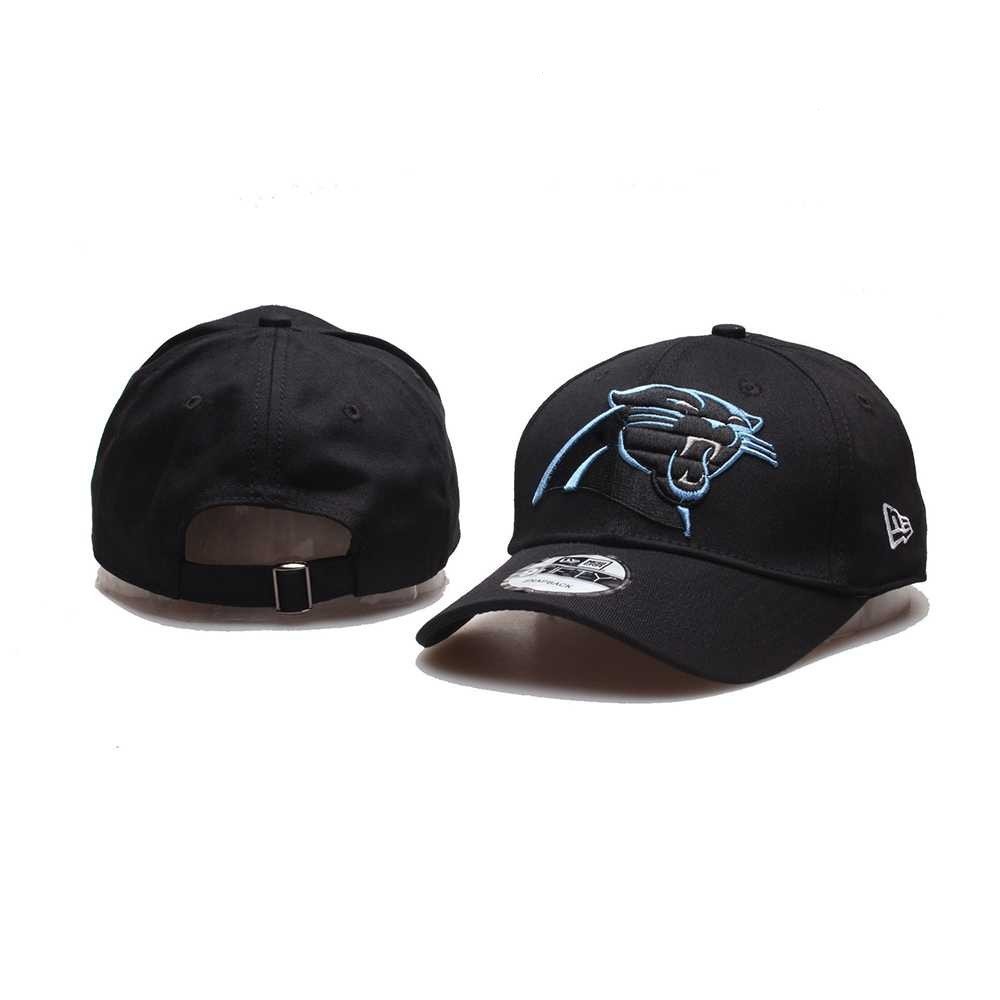 NFL 橄欖球帽 卡羅萊納黑豹 Carolina Panthers 彎簷 老帽 棒球帽 男女通用  嘻哈時尚潮帽