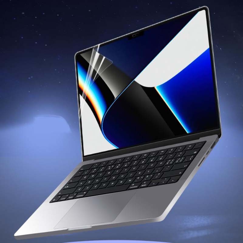 透明熒幕保護膜適用於 2023 MacBook Pro 16 M3 M2 Max 14 A2918 A2992屏保貼膜