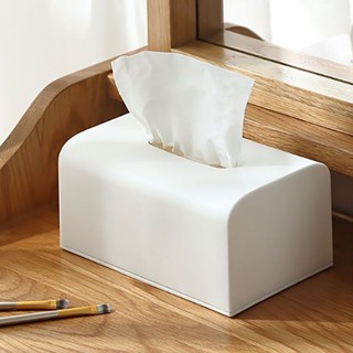 現貨‹抽紙盒› 抽紙盒家用客廳餐廳白色北歐簡約輕奢多功能高檔收納盒茶几紙巾盒