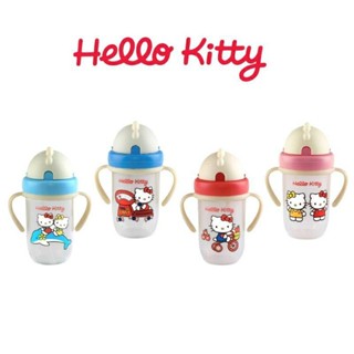 Hello Kitty 普通圓形奶瓶帶把手嬰兒奶瓶 HKT-DG101 HKT-DG201