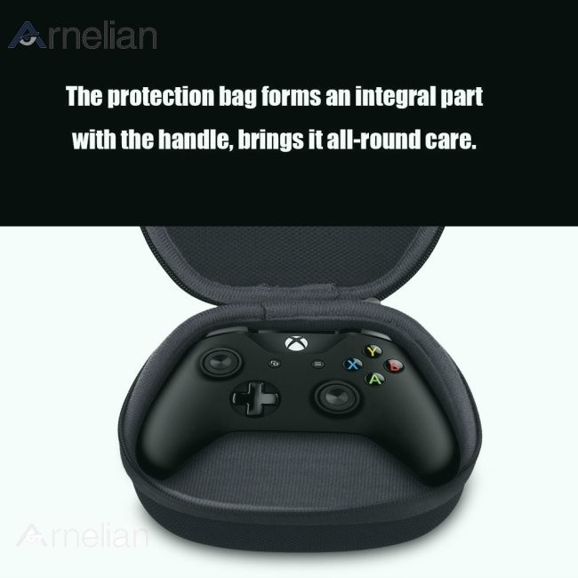 Arnelian 便攜式旅行攜帶控制器硬殼盒支架保護存儲遊戲手柄包適用於 Xbox One/Xbox/One